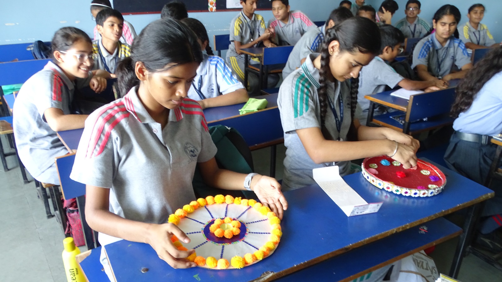Diya decoration & lantern making
